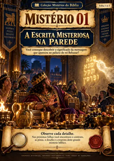 Mistério 01 — folha 1 de 5 do material