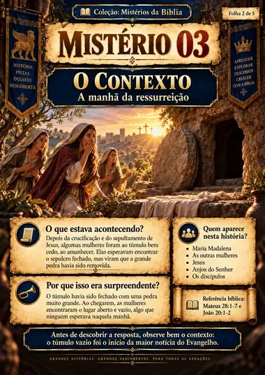 Mistério 03 — folha 2 de 5 do material