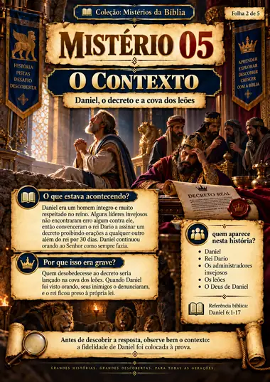 Mistério 05 — folha 2 de 5 do material
